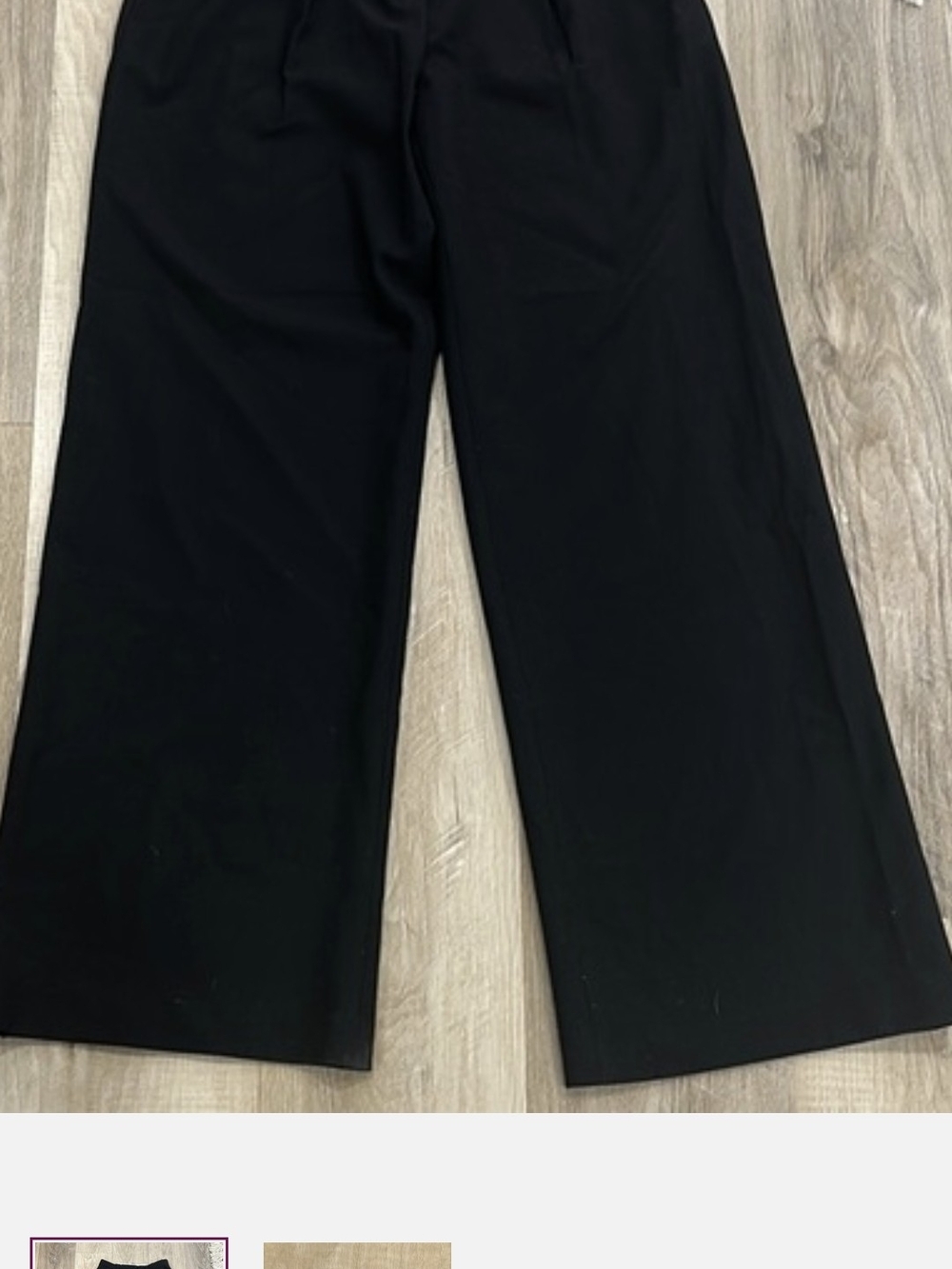 Wilfred Black High-Waist Trousers